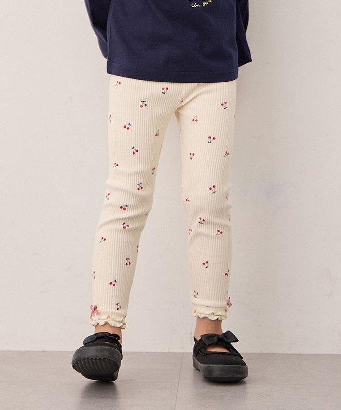 【エニィ/ANY / KIDS】の総柄テレコ レギンス インテリア・キッズ・メンズ・レディースファッション・服の通販 founy(ファニー) https://founy.com/ ファッション Fashion キッズファッション Fashion for Kids スマホ Smartphone, Mobile Device テレコ Ribbed, Rib Stitch トレンド Trend, Trending Now 人気 Popular, Best Seller ポケット Pocket, Pocket Detail モチーフ Motif, Design Theme リボン Ribbon, Bow レギンス Leggings, Stretch Pants ロング Long, Long-Length ワンポイント One Point, Statement Accent プチプライス・低価格 Affordable / Budget Price |ID: prp329100004670500 ipo3291000000033766433