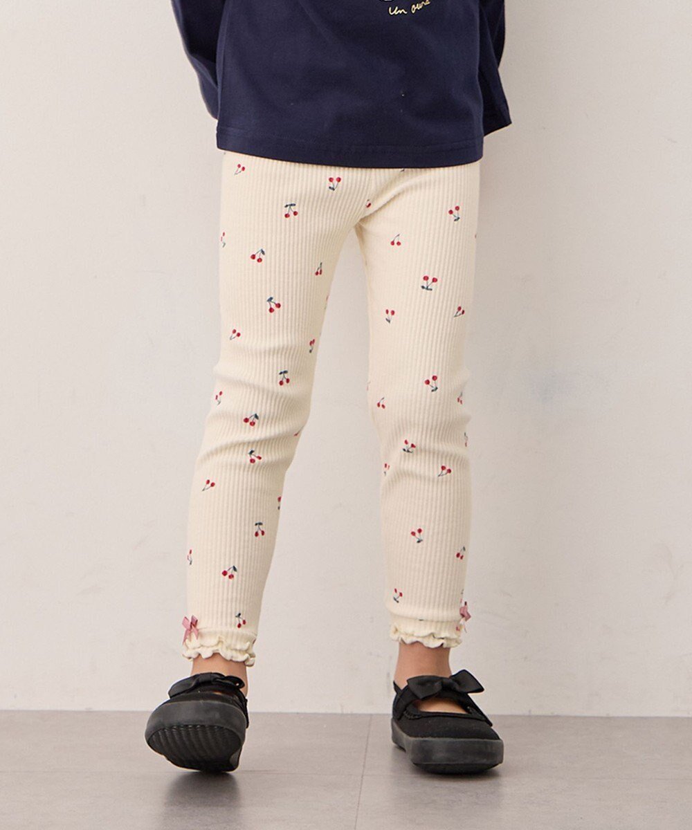 【エニィ/ANY / KIDS】の総柄テレコ レギンス 人気、トレンドファッション・服の通販 founy(ファニー) 　ファッション　Fashion　キッズファッション　Fashion for Kids　スマホ　Smartphone, Mobile Device　テレコ　Ribbed, Rib Stitch　トレンド　Trend, Trending Now　人気　Popular, Best Seller　ポケット　Pocket, Pocket Detail　モチーフ　Motif, Design Theme　リボン　Ribbon, Bow　レギンス　Leggings, Stretch Pants　ロング　Long, Long-Length　ワンポイント　One Point, Statement Accent　プチプライス・低価格　Affordable / Budget Price　 other-1|ID: prp329100004670500 ipo3291000000033766433