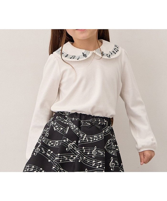 【エニィ/ANY / KIDS】の音符ブラウス インテリア・キッズ・メンズ・レディースファッション・服の通販 founy(ファニー) https://founy.com/ ファッション Fashion キッズファッション Fashion for Kids トップス・カットソー Cut & Sew Tops インナー Innerwear カーディガン Cardigan, Knitwear シンプル Simple, Minimal ポケット Pocket, Pocket Detail モノトーン Monotone, Black and White 無地 Plain, Solid Color A/W・秋冬 Autumn/Winter |ID: prp329100004670519 ipo3291000000033940324