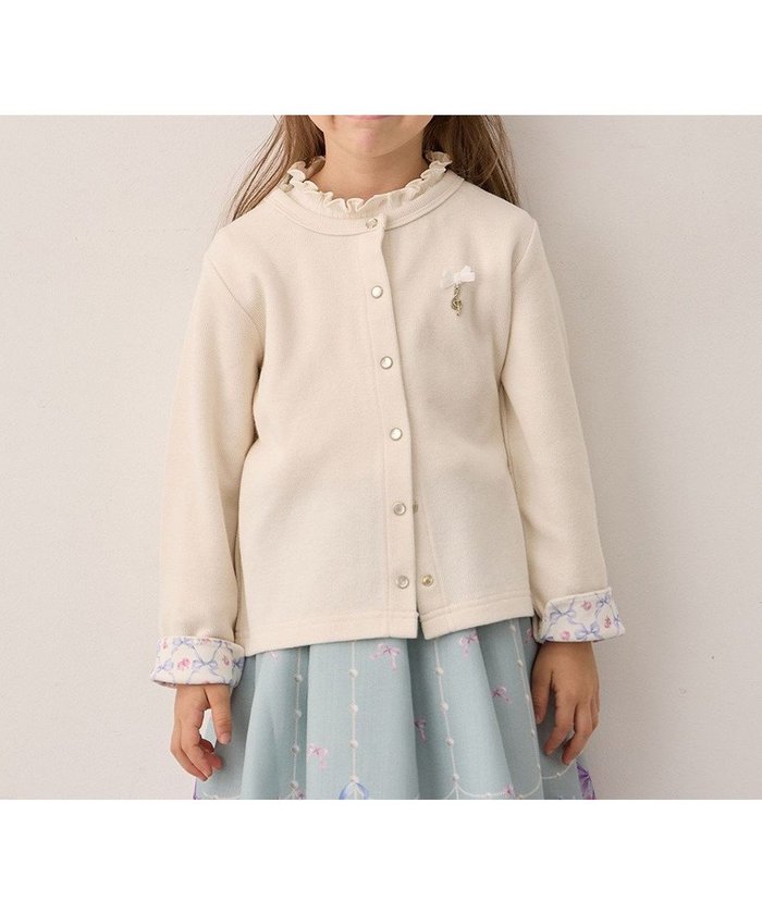 【エニィ/ANY / KIDS】のまいにちスナップカーディガン インテリア・キッズ・メンズ・レディースファッション・服の通販 founy(ファニー) https://founy.com/ ファッション Fashion キッズファッション Fashion for Kids トップス・カットソー Cut & Sew Tops カーディガン Cardigan, Knitwear シンプル Simple, Minimal チャーム Charm, Pendant ポケット Pocket, Pocket Detail リボン Ribbon, Bow ワンポイント One Point, Statement Accent A/W・秋冬 Autumn/Winter |ID: prp329100004670521 ipo3291000000035368025