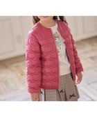 【エニィ/ANY / KIDS】の【ドッキング可能】ネコキルトブルゾン ピンク|ID: prp329100004670527 ipo3291000000033766504
