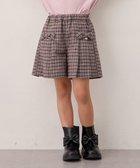 【エニィ/ANY / KIDS】のチェック柄 ショートパンツ ブラウン×チェック|ID: prp329100004670532 ipo3291000000033766519