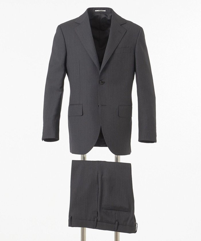 【ジェイ プレス/J.PRESS / MEN】の【WEB・一部店舗限定】シャドーヘリンボーン スーツ インテリア・キッズ・メンズ・レディースファッション・服の通販 founy(ファニー) https://founy.com/ ファッション Fashion メンズファッション Fashion for Men セットアップ Matching Sets 春 Spring シェイプ Shape, Slim Fit ショルダー Shoulder, Shoulder Strap ジャケット Jacket, Outerwear スーツ Suit, Formalwear セットアップ Set-Up, Coordinated Outfit バランス Balance, Style Balance ベーシック Basic, Essential S/S・春夏 SS, Spring/Summer, Warm Season 夏 Summer |ID: prp329100004670541 ipo3291000000033766546