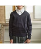 【ジェイ プレス/J.PRESS / KIDS】の【100-130cm】Vネック プルオーバー ニット ネイビー系|ID: prp329100004670546 ipo3291000000034544588