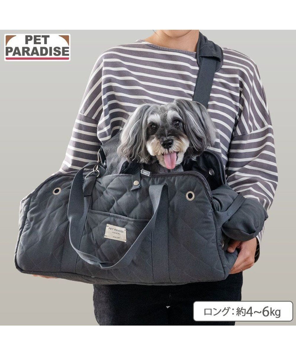 【ペットパラダイス/PET PARADISE / GOODS】のペットパラダイス キルティング キャリーバッグ ロング ML 人気、トレンドファッション・服の通販 founy(ファニー) 　スーツケース キャリーケース　Suitcase / Carry Case　キルティング　Quilted, Quilting　ラップ　Wrap, Wrap Design　ロング　Long, Long-Length　旅行　Travel　犬　Dog　ホーム・キャンプ・アウトドア・お取り寄せ　Home Living / Home & Lifestyle / Camping Gear / Outdoor Camping　ペットグッズ　Pet Supplies　 other-1|ID: prp329100004670577 ipo3291000000034576070