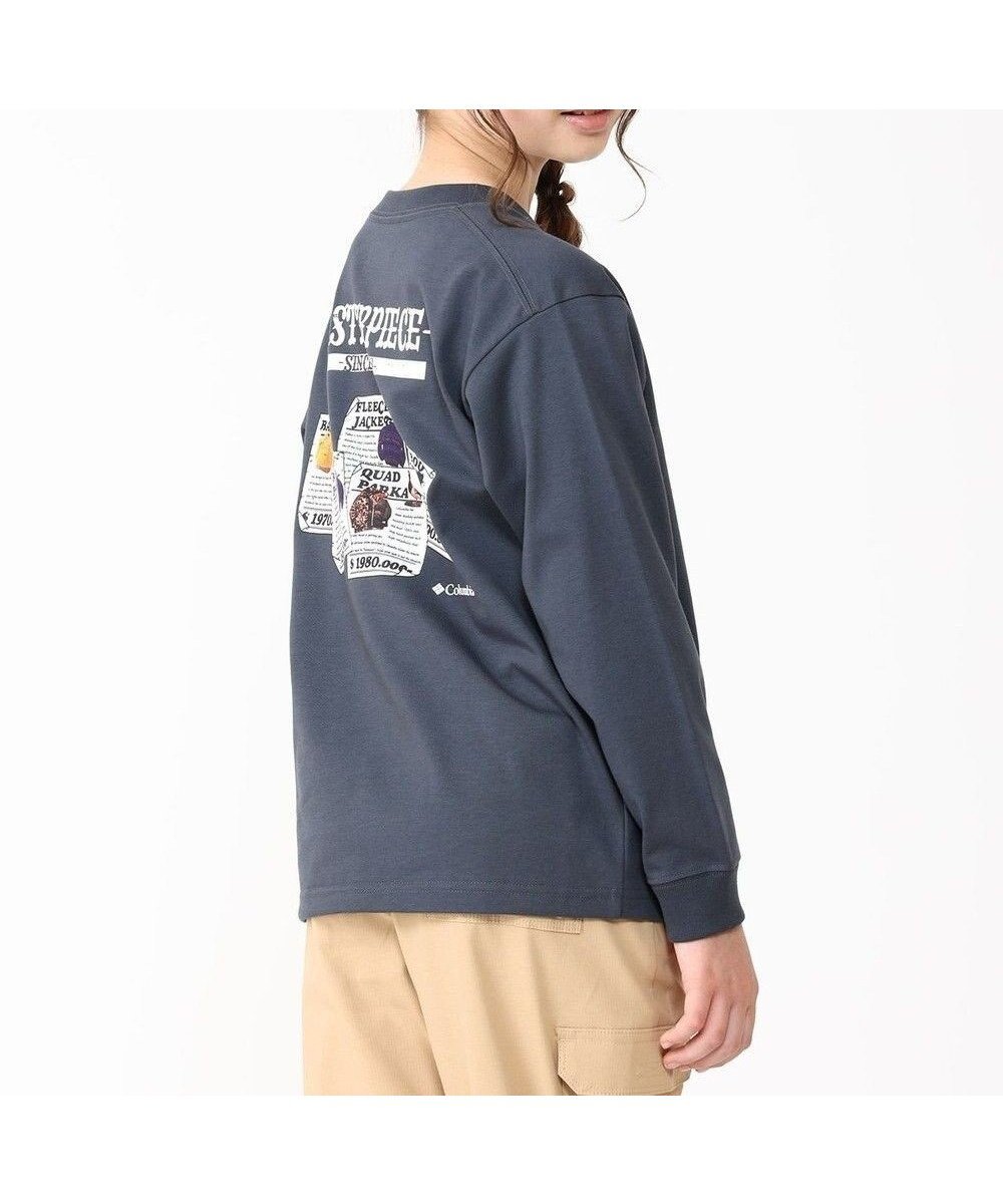 【コロンビア/Columbia / KIDS】のColumbia/ 【KIDS】ユースフォートモーニンググラフィックロングスリーブTシャツ /コロンビア インテリア・キッズ・メンズ・レディースファッション・服の通販 founy(ファニー) 　ファッション　Fashion　キッズファッション　Fashion for Kids　トップス・カットソー　Cut & Sew Tops　おすすめ　Recommended / Our Picks　アウトドア　Outdoor Clothing　インナー　Innerwear　カットソー　Cut and Sewn Top　グラフィック　Graphic, Graphic Design　トレンド　Trend, Trending Now　フィット　Fit, Slim Fit　リラックス　Relax, Relaxed Fit　ロング　Long, Long-Length　夏　Summer　S/S・春夏　SS, Spring/Summer, Warm Season　A/W・秋冬　Autumn/Winter　Shark|ID: prp329100004670584 ipo3291000000034685425