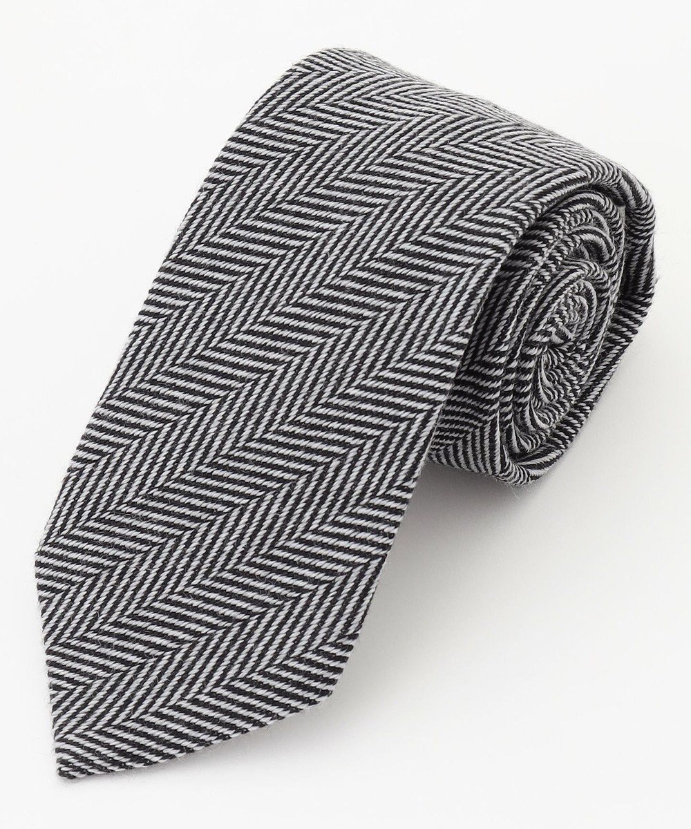 【ジョセフ アブード/JOSEPH ABBOUD / MEN】の【イタリア素材・日本製】ヘリンボーンレジメンタルジャカード ネクタイ インテリア・キッズ・メンズ・レディースファッション・服の通販 founy(ファニー) 　ファッション　Fashion　メンズファッション　Fashion for Men　イタリア　Italy　シルク　Silk, 100% Silk　シンプル　Simple, Minimal　ジャカード／ジャガード　Jacquard, Woven Pattern　ジャケット　Jacket, Outerwear　ストライプ　Stripe, Striped Pattern　スーツ　Suit, Formalwear　フォーマル　Formal, Dressy　おすすめ　Recommended / Our Picks　日本製　Made In Japan　エレガント 上品　Elegant　ビジネス 仕事 通勤　Business / Work / Commuting　ライトグレー系1|ID: prp329100004670592 ipo3291000000035192006