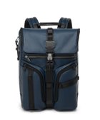 【トゥミ/TUMI / MEN】のALPHA BRAVO 「サーヴェイランス」フラップ・バックパック ネイビー コーテッド キャンバス|ID: prp329100004670599 ipo3291000000033766675