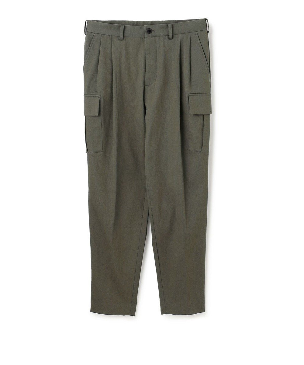 【ジョゼフ オム/JOSEPH HOMME / MEN】の【HIGH GRADE LINE】ニドムコードレーン / ORIGIN DESIGN CARGO インテリア・キッズ・メンズ・レディースファッション・服の通販 founy(ファニー) 　ファッション　Fashion　メンズファッション　Fashion for Men　ボトムス　Bottoms　2025年　2025　2025-2026秋冬・A/W　Autumn/Winter 2025–26 AW25–26　パウダー　Powder, Soft Tone　フォルム　Silhouette, Form　フラップ　Flap, Flap Pocket　ポケット　Pocket, Pocket Detail　リラックス　Relax, Relaxed Fit　A/W・秋冬　Autumn/Winter　ダークグリーン系|ID: prp329100004670613 ipo3291000000033766710