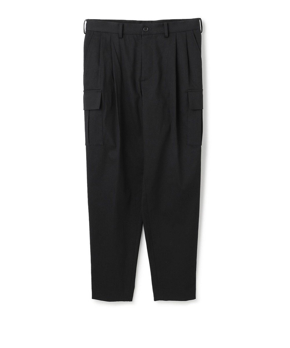 【ジョゼフ オム/JOSEPH HOMME / MEN】の【HIGH GRADE LINE】ニドムコードレーン / ORIGIN DESIGN CARGO インテリア・キッズ・メンズ・レディースファッション・服の通販 founy(ファニー) 　ファッション　Fashion　メンズファッション　Fashion for Men　ボトムス　Bottoms　2025年　2025　2025-2026秋冬・A/W　Autumn/Winter 2025–26 AW25–26　パウダー　Powder, Soft Tone　フォルム　Silhouette, Form　フラップ　Flap, Flap Pocket　ポケット　Pocket, Pocket Detail　リラックス　Relax, Relaxed Fit　A/W・秋冬　Autumn/Winter　ブラック系|ID: prp329100004670613 ipo3291000000034177154