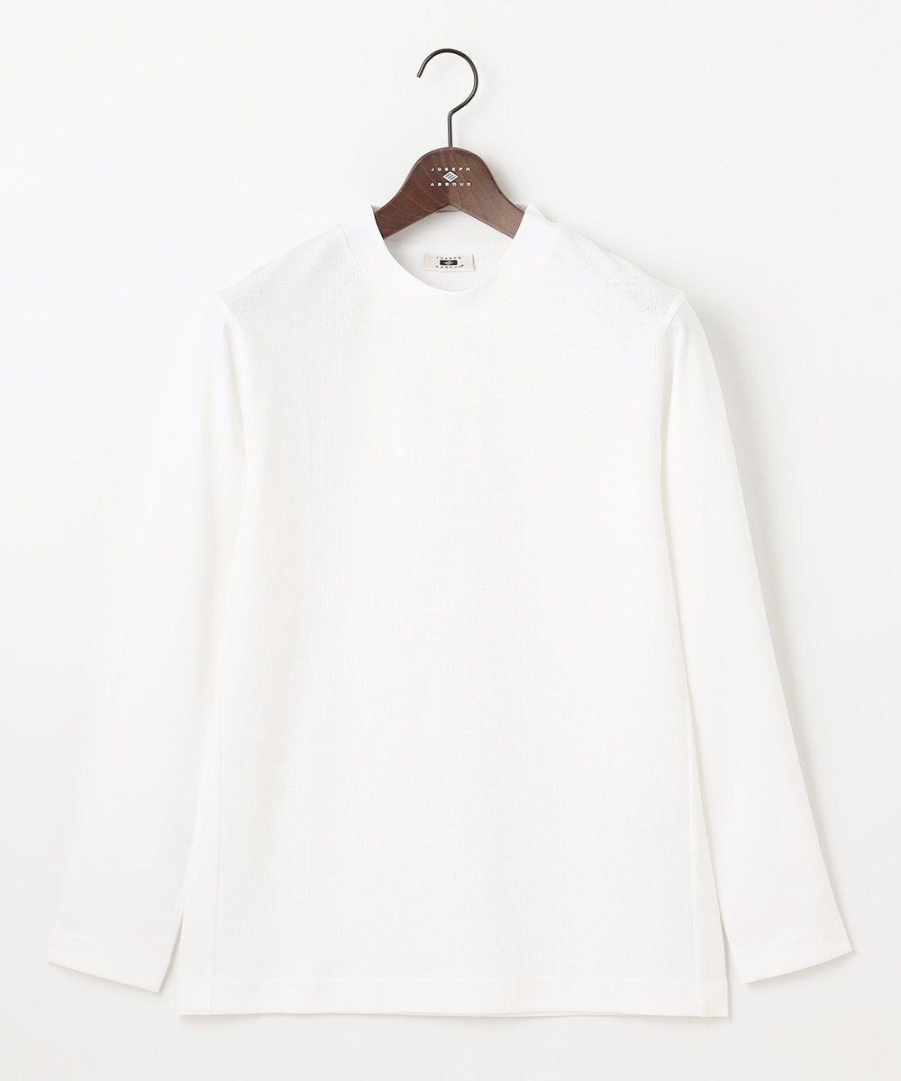 【ジョセフ アブード/JOSEPH ABBOUD / MEN】の【エコ素材和紙使用/日本素材/日本縫製/軽量/通気性/速乾性】和紙フライス×ハニカムTシャツ インテリア・キッズ・メンズ・レディースファッション・服の通販 founy(ファニー) 　ファッション　Fashion　メンズファッション　Fashion for Men　トップス・カットソー　Cut & Sew Tops　メンズシャツ　Shirts　アウトドア　Outdoor Clothing　インナー　Innerwear　秋　Autumn　カットソー　Cut and Sewn Top　軽量　Lightweight, Ultra Light　シンプル　Simple, Minimal　A/W・秋冬　Autumn/Winter　おすすめ　Recommended / Our Picks　ホワイト系|ID: prp329100004670617 ipo3291000000033766720