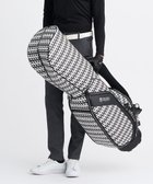 【23区 ゴルフ/23区GOLF / MEN】の【UNISEX】フラッグ総柄キャディバッグ 他と被らないデザイン ブラック系5|ID: prp329100004670625 ipo3291000000034354954