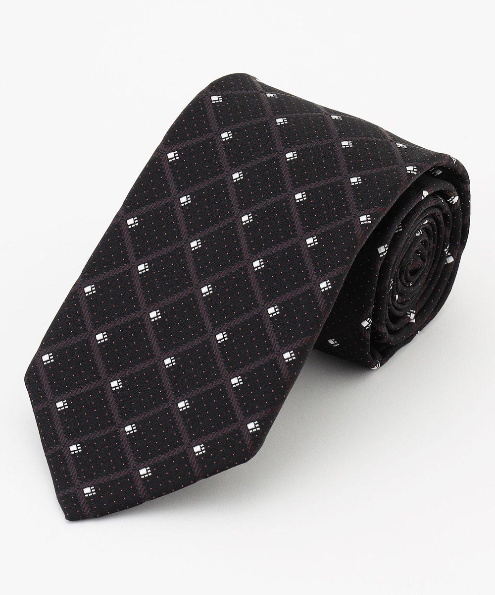 【ジョゼフ オム/JOSEPH HOMME / MEN】の【日本製】ドットチェック ネクタイ 人気、トレンドファッション・服の通販 founy(ファニー) 　ファッション　Fashion　メンズファッション　Fashion for Men　シルク　Silk, 100% Silk　スーツ　Suit, Formalwear　チェック　Check, Plaid, Tartan　ドット　Polka Dot, Dot Pattern　ベーシック　Basic, Essential　エレガント 上品　Elegant　日本製　Made In Japan　 other-1|ID: prp329100004670629 ipo3291000000035165421