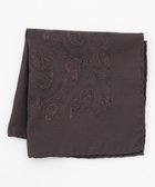 【ジョゼフ オム/JOSEPH HOMME / MEN】の【日本製】ペイズリーチーフ ダークブラウン系|ID: prp329100004670631 ipo3291000000034724690