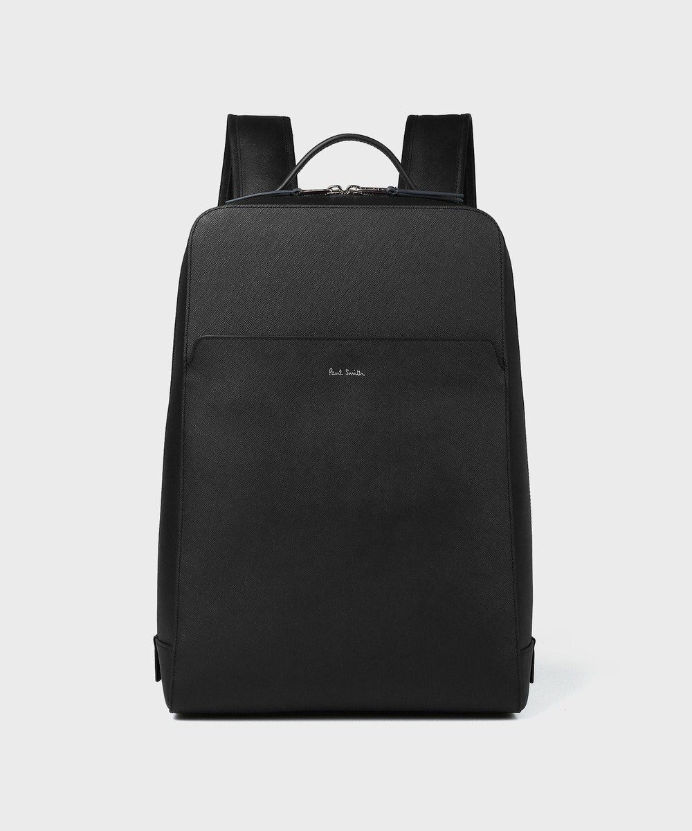 【ポールスミス/Paul Smith / MEN】のシグネチャーストライププラー リュック インテリア・キッズ・メンズ・レディースファッション・服の通販 founy(ファニー) 　ファッション　Fashion　メンズファッション　Fashion for Men　バッグ　Bags　プリント　Print, Printed Pattern　ポケット　Pocket, Pocket Detail　メンズ　Men's, Menswear　リュック　Backpack, Rucksack　エレガント 上品　Elegant　ブラック|ID: prp329100004670636 ipo3291000000033766772