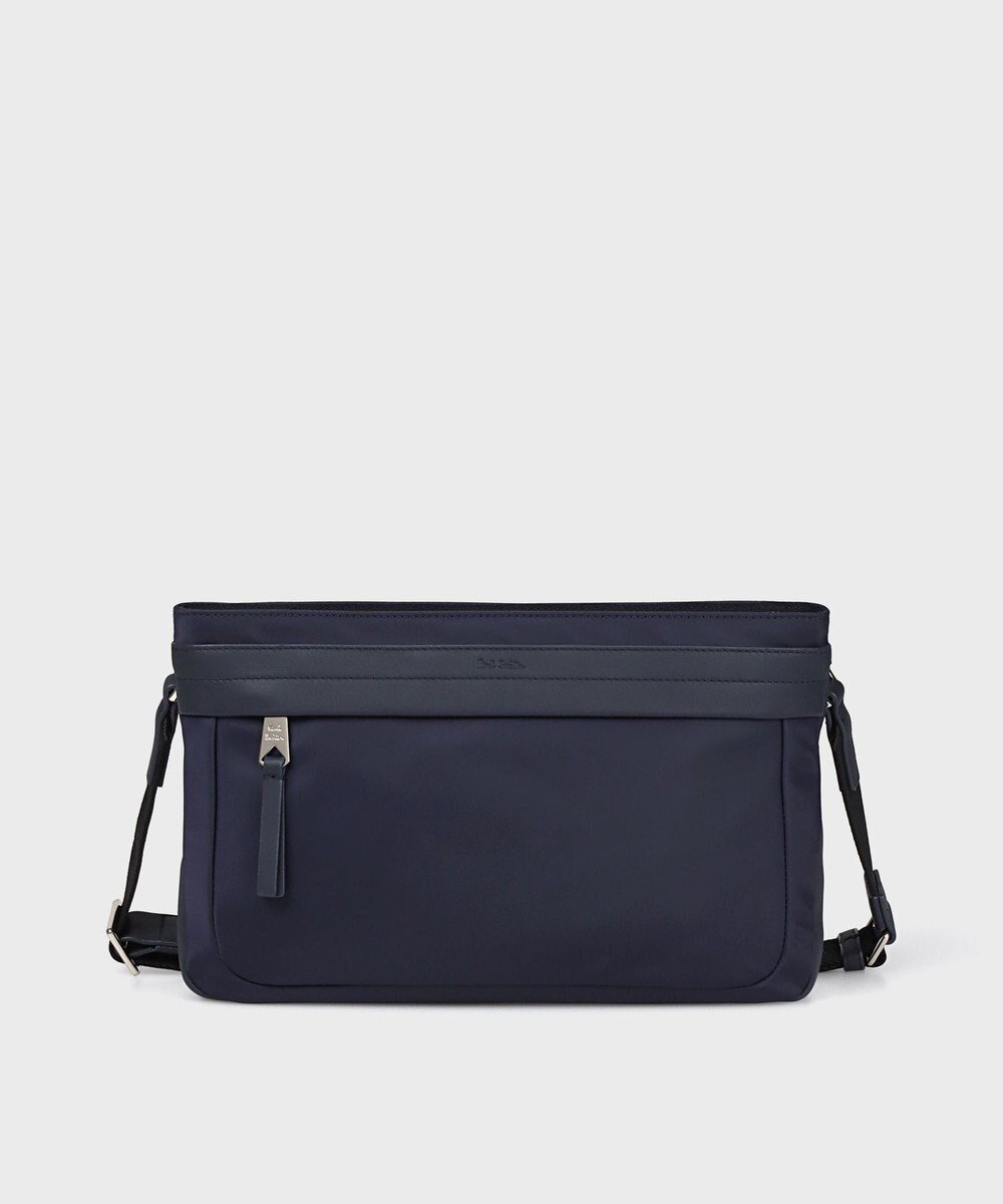 【ポールスミス/Paul Smith / MEN】のナイロンブライトストライプトリム SS25 2WAYミニショルダーバッグ 人気、トレンドファッション・服の通販 founy(ファニー) 　ファッション　Fashion　メンズファッション　Fashion for Men　バッグ　Bags　クラッチ　Clutch, Clutch Bag　ショルダー　Shoulder, Shoulder Strap　ストライプ　Stripe, Striped Pattern　テクスチャー　Texture, Textured Fabric　ポケット　Pocket, Pocket Detail　メンズ　Men's, Menswear　ラグジュアリー　Luxury, Elegant　 other-1|ID: prp329100004670637 ipo3291000000033766773