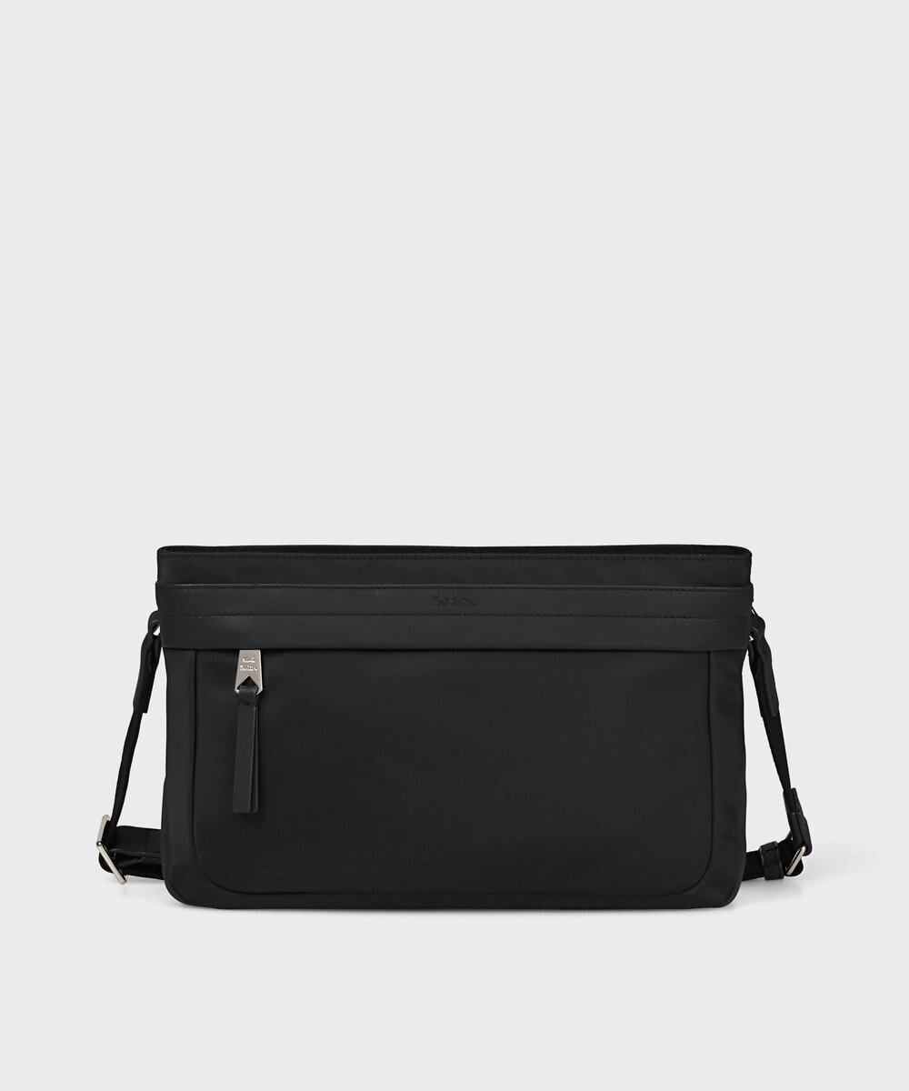 【ポールスミス/Paul Smith / MEN】のナイロンブライトストライプトリム SS25 2WAYミニショルダーバッグ インテリア・キッズ・メンズ・レディースファッション・服の通販 founy(ファニー) 　ファッション　Fashion　メンズファッション　Fashion for Men　バッグ　Bags　クラッチ　Clutch, Clutch Bag　ショルダー　Shoulder, Shoulder Strap　ストライプ　Stripe, Striped Pattern　テクスチャー　Texture, Textured Fabric　ポケット　Pocket, Pocket Detail　メンズ　Men's, Menswear　ラグジュアリー　Luxury, Elegant　ブラック|ID: prp329100004670637 ipo3291000000033766776