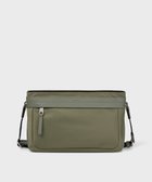 【ポールスミス/Paul Smith / MEN】のナイロンブライトストライプトリム SS25 2WAYミニショルダーバッグ カーキ|ID: prp329100004670637 ipo3291000000034505005
