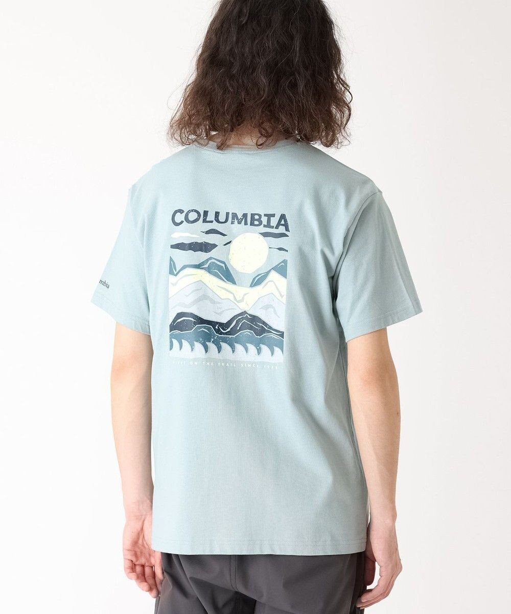 【コロンビア/Columbia / MEN】のColumbia/ エクスプローラーズキャニオンバックショートスリーブティー /コロンビア インテリア・キッズ・メンズ・レディースファッション・服の通販 founy(ファニー) ファッション Fashion メンズファッション Fashion for Men トップス・カットソー Cut & Sew Tops メンズシャツ Shirts アウトドア Outdoor Clothing カットソー Cut and Sewn Top グラフィック Graphic, Graphic Design フィット Fit, Slim Fit レギュラー Regular, Standard Fit 夏 Summer S/S・春夏 SS, Spring/Summer, Warm Season A/W・秋冬 Autumn/Winter Crushed Blue、 Peaks and Waves|ID: prp329100004670649 ipo3291000000034875969