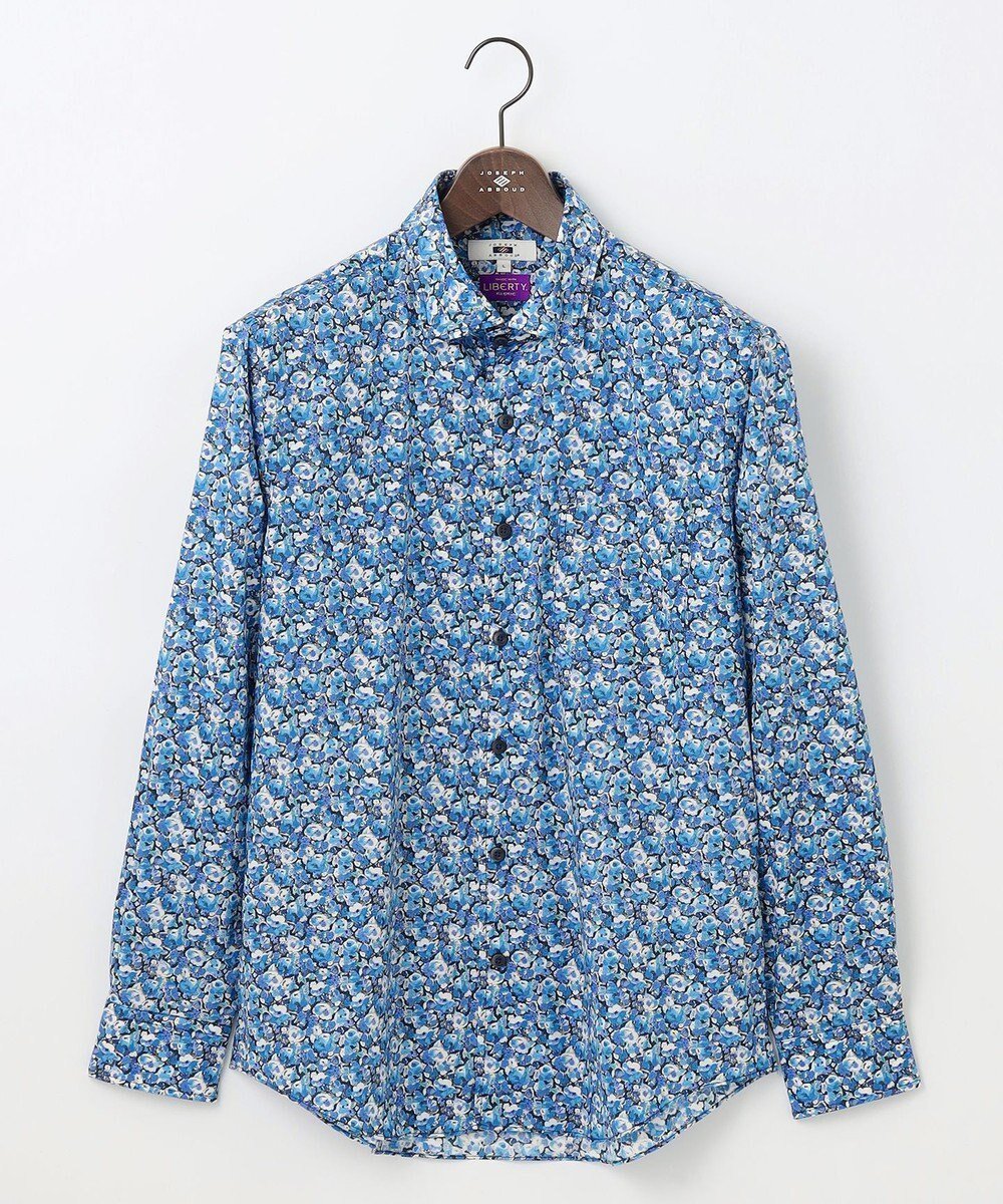 【ジョセフ アブード/JOSEPH ABBOUD / MEN】の【英国リバティ社・纏うアート・柄で魅せる】リバティプリント シャツ 25AW インテリア・キッズ・メンズ・レディースファッション・服の通販 founy(ファニー) 　ファッション　Fashion　メンズファッション　Fashion for Men　トップス・カットソー　Cut & Sew Tops　メンズシャツ　Shirts　インナー　Innerwear　シルク　Silk, 100% Silk　シンプル　Simple, Minimal　ジャケット　Jacket, Outerwear　スラックス　Slacks, Dress Pants　デニム　Denim, Jeans Material　ドレープ　Drape, Draping Fabric　フィット　Fit, Slim Fit　プリント　Print, Printed Pattern　モチーフ　Motif, Design Theme　レギュラー　Regular, Standard Fit　A/W・秋冬　Autumn/Winter　S/S・春夏　SS, Spring/Summer, Warm Season　おすすめ　Recommended / Our Picks　夏　Summer　エレガント 上品　Elegant　2025年　2025　2025-2026秋冬・A/W　Autumn/Winter 2025–26 AW25–26　ネイビー系5|ID: prp329100004670659 ipo3291000000033766841