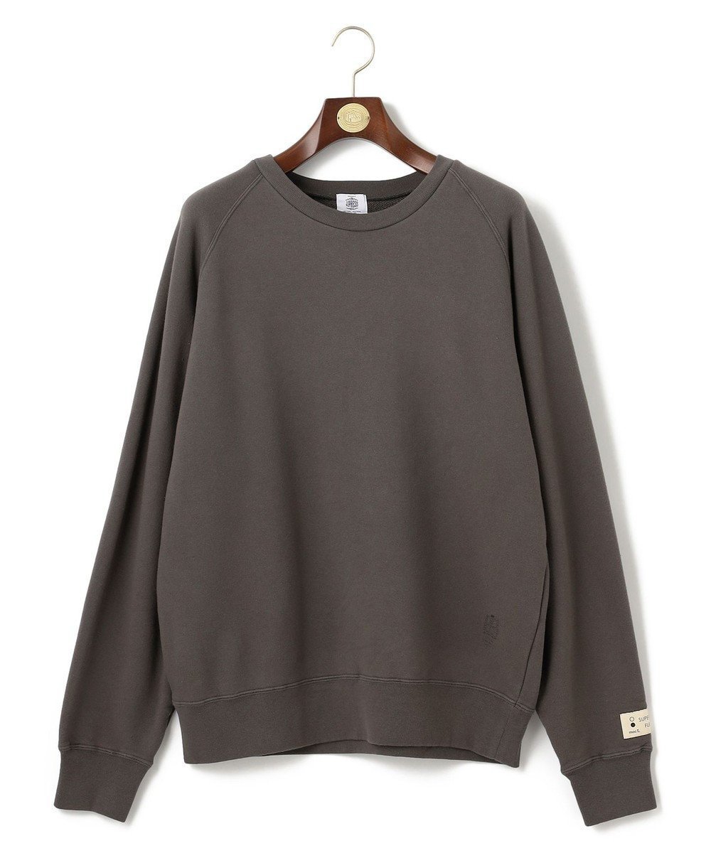 【ジェイ プレス/J.PRESS / MEN】の【J.PRESS ORIGINALS】SUPER SOFT FLEECE RAGLAN SWEATSHIRT / MOC-T インテリア・キッズ・メンズ・レディースファッション・服の通販 founy(ファニー) 　ファッション　Fashion　メンズファッション　Fashion for Men　トップス・カットソー　Cut & Sew Tops　パーカー・フーディー / カジュアルコーデ　Hoodies & Parkas　メンズシャツ　Shirts　コラボ　Collaboration, Collab　スウェット / スエット　Sweatshirt, Sweatwear　スリーブ　Sleeve, Long Sleeve / Short Sleeve　プリント　Print, Printed Pattern　別注　Limited Edition, Custom Order　A/W・秋冬　Autumn/Winter　S/S・春夏　SS, Spring/Summer, Warm Season　夏　Summer　グレー系|ID: prp329100004670663 ipo3291000000033766855