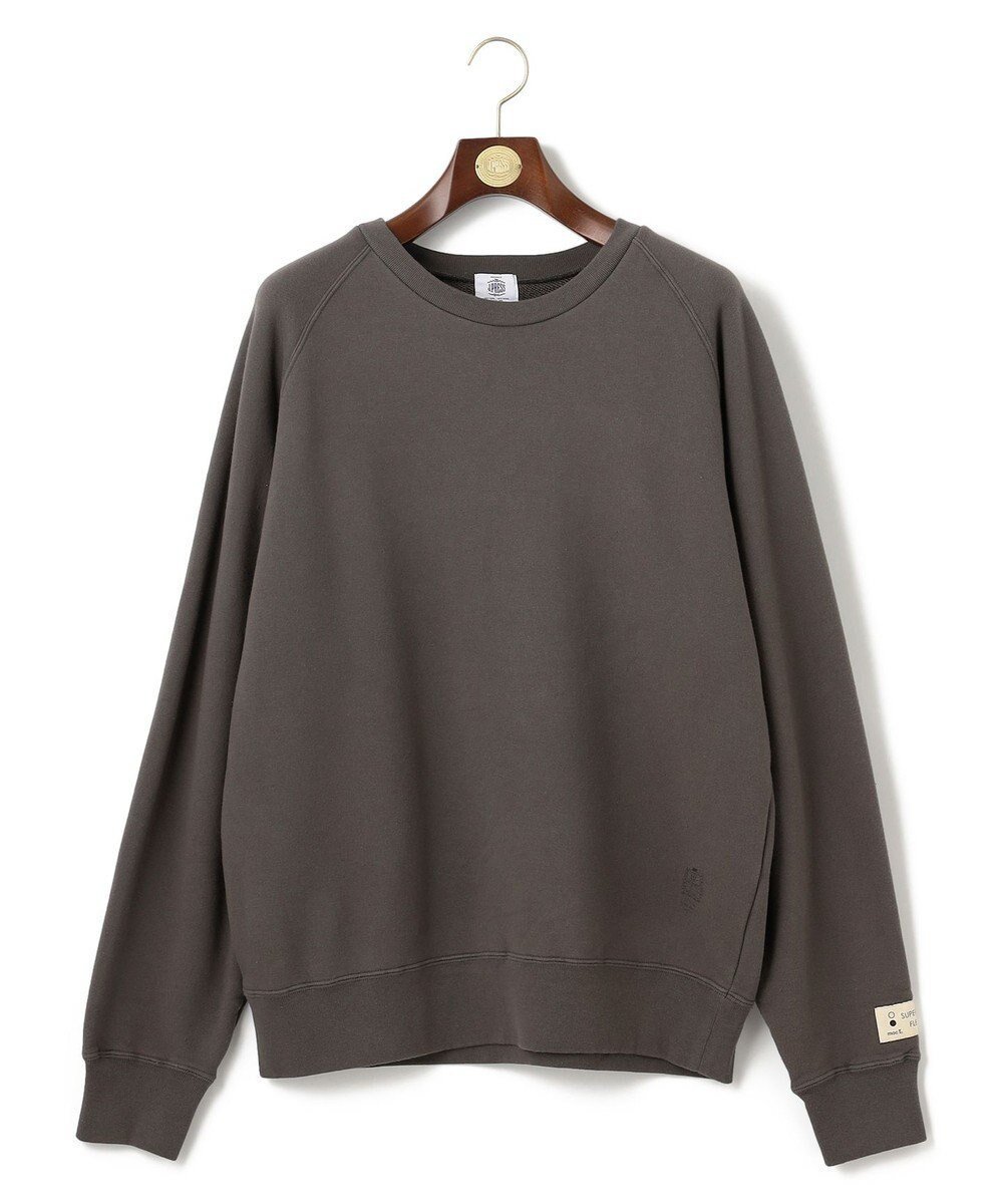 【ジェイ プレス/J.PRESS / MEN】の【J.PRESS ORIGINALS】SUPER SOFT FLEECE RAGLAN SWEATSHIRT / MOC-T インテリア・キッズ・メンズ・レディースファッション・服の通販 founy(ファニー) ファッション Fashion メンズファッション Fashion for Men トップス・カットソー Cut & Sew Tops パーカー・フーディー / カジュアルコーデ Hoodies & Parkas メンズシャツ Shirts コラボ Collaboration, Collab スウェット / スエット Sweatshirt, Sweatwear スリーブ Sleeve, Long Sleeve / Short Sleeve プリント Print, Printed Pattern 別注 Limited Edition, Custom Order A/W・秋冬 Autumn/Winter S/S・春夏 SS, Spring/Summer, Warm Season 夏 Summer グレー系|ID: prp329100004670663 ipo3291000000034526267