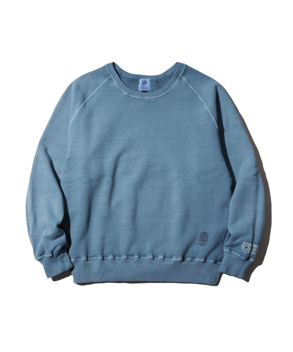 【ジェイ プレス/J.PRESS / MEN】の【J.PRESS ORIGINALS】SUPER SOFT FLEECE RAGLAN SWEATSHIRT / MOC-T インテリア・キッズ・メンズ・レディースファッション・服の通販 founy(ファニー) ファッション Fashion メンズファッション Fashion for Men トップス・カットソー Cut & Sew Tops パーカー・フーディー / カジュアルコーデ Hoodies & Parkas メンズシャツ Shirts コラボ Collaboration, Collab スウェット / スエット Sweatshirt, Sweatwear スリーブ Sleeve, Long Sleeve / Short Sleeve プリント Print, Printed Pattern 別注 Limited Edition, Custom Order A/W・秋冬 Autumn/Winter S/S・春夏 SS, Spring/Summer, Warm Season 夏 Summer ブルー系|ID: prp329100004670663 ipo3291000000034526269