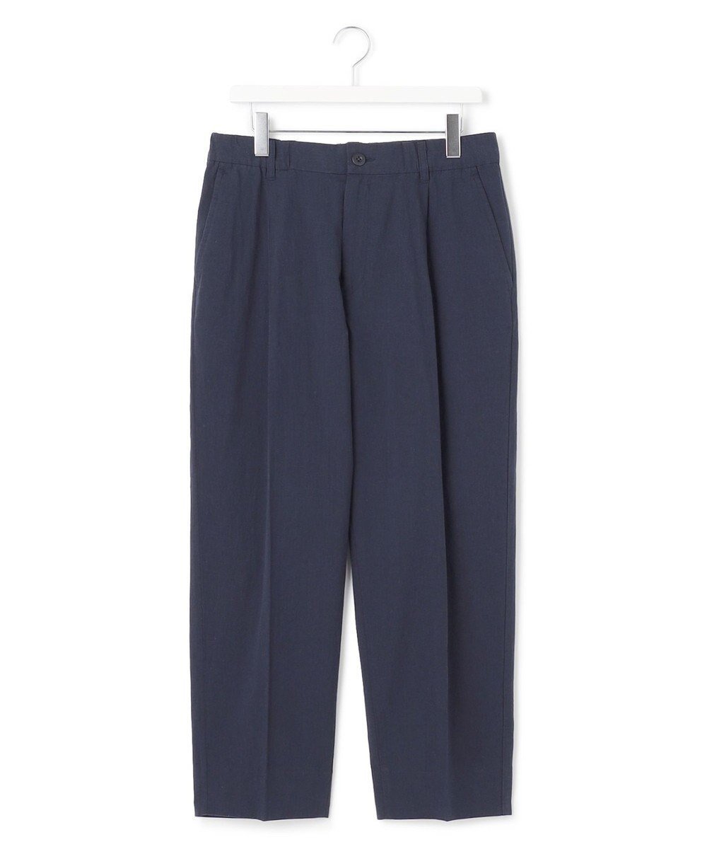 【ジェイプレスヨークストリート/J.PRESS YORK STREET】の【UNISEX】リネンリラックスパンツ インテリア・キッズ・メンズ・レディースファッション・服の通販 founy(ファニー) 　ファッション　Fashion　レディースファッション　Fashion for Women　パンツ　Pants & Trousers　春　Spring　ジャケット　Jacket, Outerwear　ポケット　Pocket, Pocket Detail　ユニセックス　Unisex, Genderless　リゾート　Resort, Vacation Style　リネン　Linen, Linen Fabric　S/S・春夏　SS, Spring/Summer, Warm Season　夏　Summer　ネイビー系|ID: prp329100004670670 ipo3291000000033766885