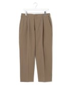 【ジェイプレスヨークストリート/J.PRESS YORK STREET】の【UNISEX】リネンリラックスパンツ カーキ系|ID: prp329100004670670 ipo3291000000034279716