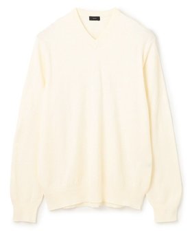 【ジョゼフ オム/JOSEPH HOMME / MEN】の【WEB・一部店舗限定】ウールコットンプレーン Vネックニット 人気、トレンドファッション・服の通販 founy(ファニー) ファッション Fashion メンズファッション Fashion for Men トップス・カットソー Cut & Sew Tops ニット・セーター / 定番トップス Knit Tops & Sweaters スペシャル Special, Limited Edition セーター Sweater, Knitwear バランス Balance, Style Balance ロング Long, Long-Length 春 Spring 秋 Autumn A/W・秋冬 Autumn/Winter |ID:prp329100004670674