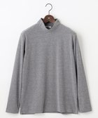 【ジョセフ アブード/JOSEPH ABBOUD / MEN】の【洗える/ソフトな肌触り】ミニパイルモック ネック Tシャツ ライトグレー系|ID: prp329100004670677 ipo3291000000034295202