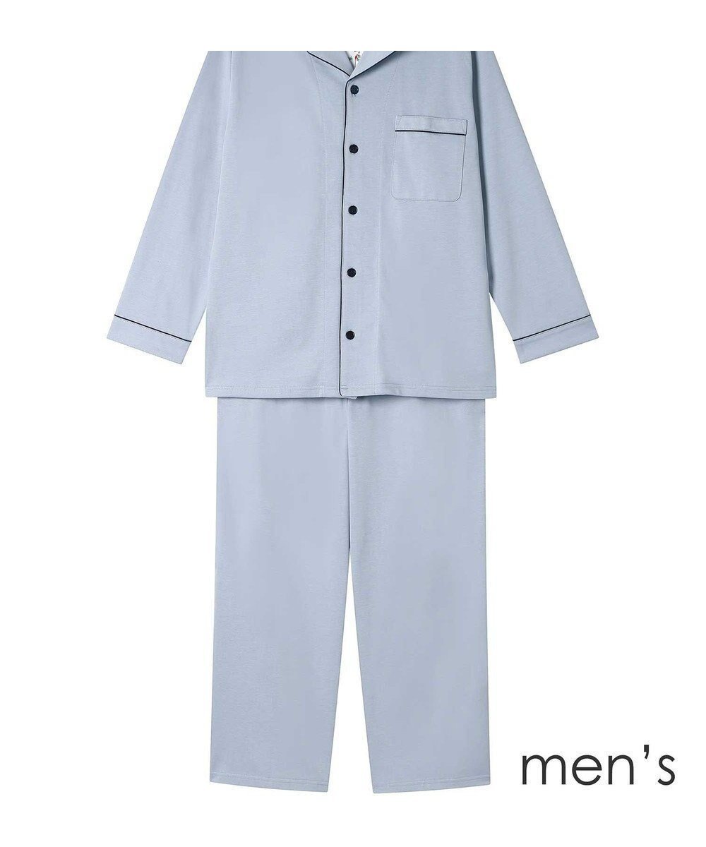 【ウンナナクール/une nana cool / MEN】の【綿100%】やわらか天竺メンズパジャマ MADE WITH LIBERTY FABRIC インテリア・キッズ・メンズ・レディースファッション・服の通販 founy(ファニー) ファッション Fashion メンズファッション Fashion for Men パイピング Piping, Trim Design パジャマ Pajamas, Sleepwear メンズ Men's, Menswear リラックス Relax, Relaxed Fit おすすめ Recommended / Our Picks ギフト プレゼント Gift / Present SG|ID: prp329100004670697 ipo3291000000034199212