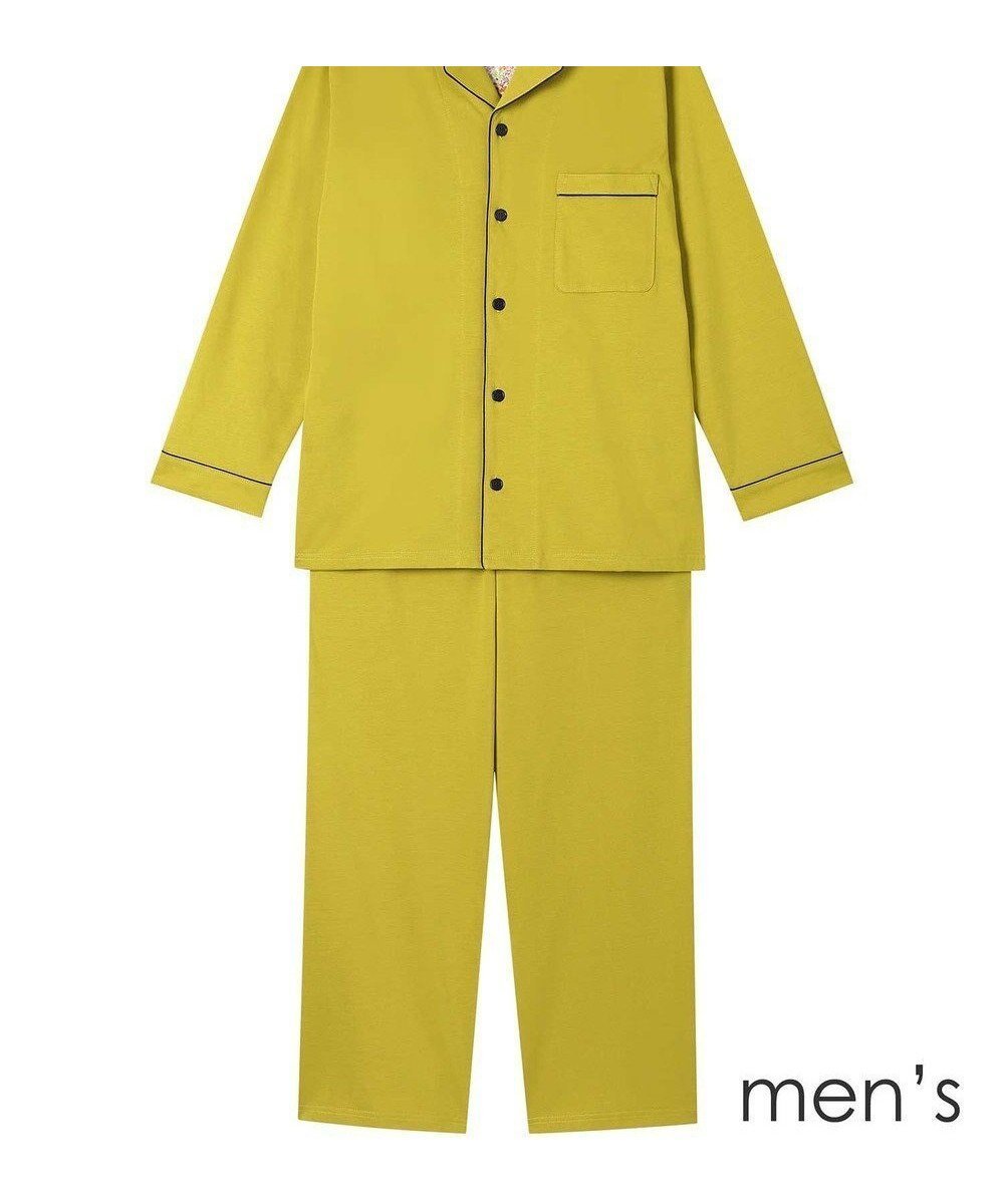 【ウンナナクール/une nana cool / MEN】の【綿100%】やわらか天竺メンズパジャマ MADE WITH LIBERTY FABRIC インテリア・キッズ・メンズ・レディースファッション・服の通販 founy(ファニー) ファッション Fashion メンズファッション Fashion for Men パイピング Piping, Trim Design パジャマ Pajamas, Sleepwear メンズ Men's, Menswear リラックス Relax, Relaxed Fit おすすめ Recommended / Our Picks ギフト プレゼント Gift / Present YE|ID: prp329100004670697 ipo3291000000034199214