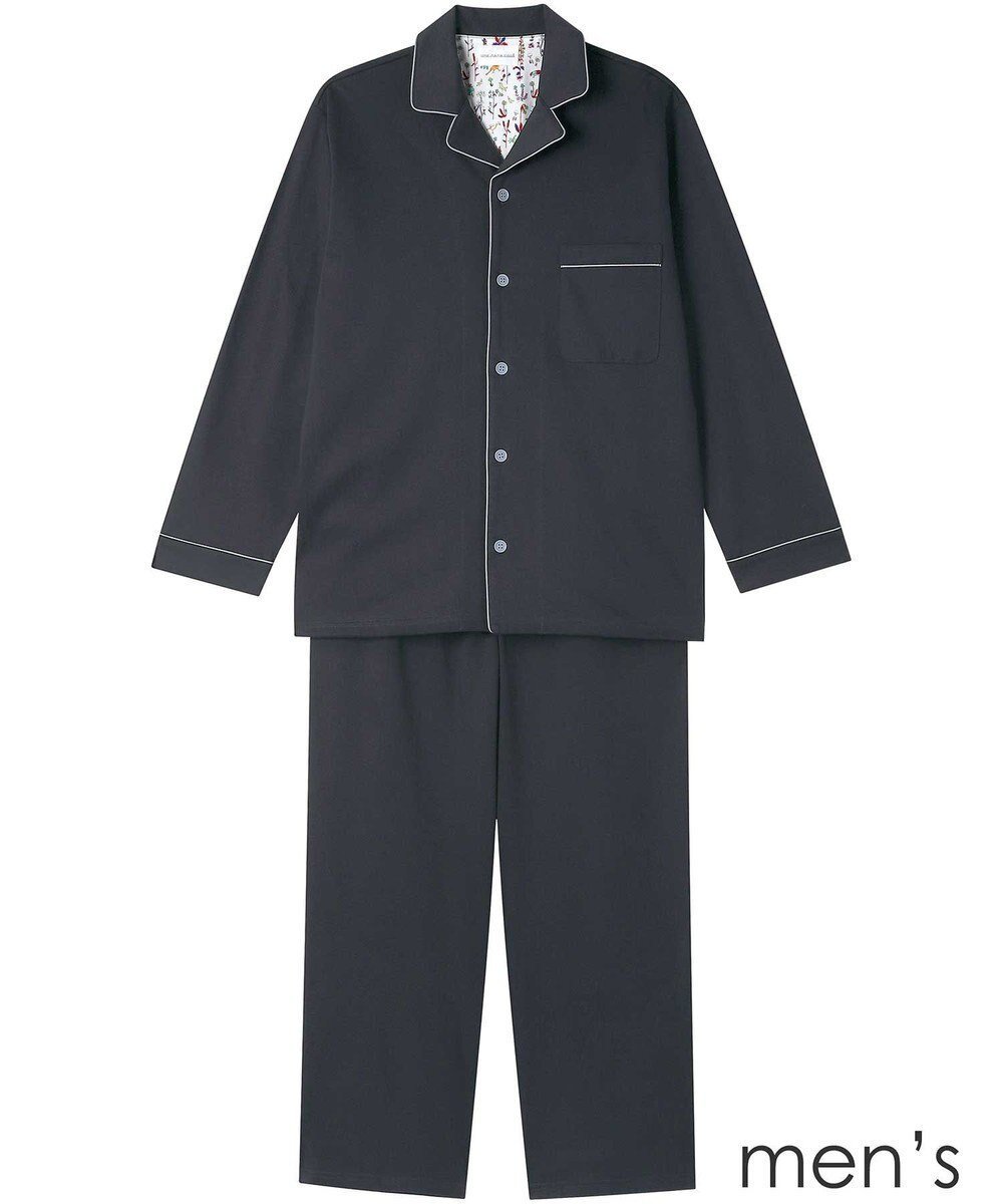 【ウンナナクール/une nana cool / MEN】の【綿100%】やわらか天竺メンズパジャマ MADE WITH LIBERTY FABRIC インテリア・キッズ・メンズ・レディースファッション・服の通販 founy(ファニー) 　ファッション　Fashion　メンズファッション　Fashion for Men　パイピング　Piping, Trim Design　パジャマ　Pajamas, Sleepwear　メンズ　Men's, Menswear　リラックス　Relax, Relaxed Fit　おすすめ　Recommended / Our Picks　ギフト プレゼント　Gift / Present　OB|ID: prp329100004670697 ipo3291000000035661897