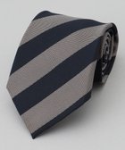 【五大陸/gotairiku / MEN】のGOTAIRIKU別注【日本製】シルク ネクタイ_レジメンタル柄 ネイビー系1|ID: prp329100004670709 ipo3291000000035093570