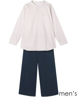 【ワコール 睡眠科学/wacoal suimin / MEN】のメンズ パジャマ 長袖 長ズボン 綿混(本体) ここちよく眠れる 寝返りしやすい YGX510 睡眠科学/ワコール 人気、トレンドファッション・服の通販 founy(ファニー) ファッション Fashion メンズファッション Fashion for Men スタイリッシュ Stylish, Fashionable ストライプ Stripe, Striped Pattern パジャマ Pajamas, Sleepwear パターン Pattern, Design Print ボトム Bottoms, Lower Wear メンズ Men's, Menswear 無地 Plain, Solid Color 長袖 Long Sleeve, Full Sleeve |ID:prp329100004670720