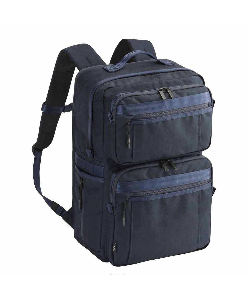 【エース バッグズ アンド ラゲッジ/ACE BAGS & LUGGAGE / MEN】のace. デュラムーヴ リュックサック B4サイズ 15.6インチPC収納 68140 エース インテリア・キッズ・メンズ・レディースファッション・服の通販 founy(ファニー) 　ファッション　Fashion　メンズファッション　Fashion for Men　バッグ　Bags　ショルダー　Shoulder, Shoulder Strap　シンプル　Simple, Minimal　スマート　Smart, Elegant　セットアップ　Set-Up, Coordinated Outfit　ポケット　Pocket, Pocket Detail　メッシュ　Mesh, Net Fabric　メンズ　Men's, Menswear　リュック　Backpack, Rucksack　再入荷　Restock / Back in Stock　旅行　Travel　スーツケース キャリーケース　Suitcase / Carry Case　ビジネス 仕事 通勤　Business / Work / Commuting　ネイビー|ID: prp329100004670727 ipo3291000000033767093