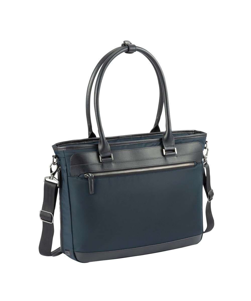 【エース バッグズ アンド ラゲッジ/ACE BAGS & LUGGAGE / MEN】のace. ヴァシリアス ビジネスバッグ B4サイズ 14インチPC収納 17755 エース インテリア・キッズ・メンズ・レディースファッション・服の通販 founy(ファニー) 　ファッション　Fashion　メンズファッション　Fashion for Men　バッグ　Bags　ショルダー　Shoulder, Shoulder Strap　シンプル　Simple, Minimal　スーツ　Suit, Formalwear　セットアップ　Set-Up, Coordinated Outfit　ポケット　Pocket, Pocket Detail　メンズ　Men's, Menswear　リュック　Backpack, Rucksack　再入荷　Restock / Back in Stock　スーツケース キャリーケース　Suitcase / Carry Case　エレガント 上品　Elegant　ビジネス 仕事 通勤　Business / Work / Commuting　ネイビー×ブラック|ID: prp329100004670733 ipo3291000000033767110