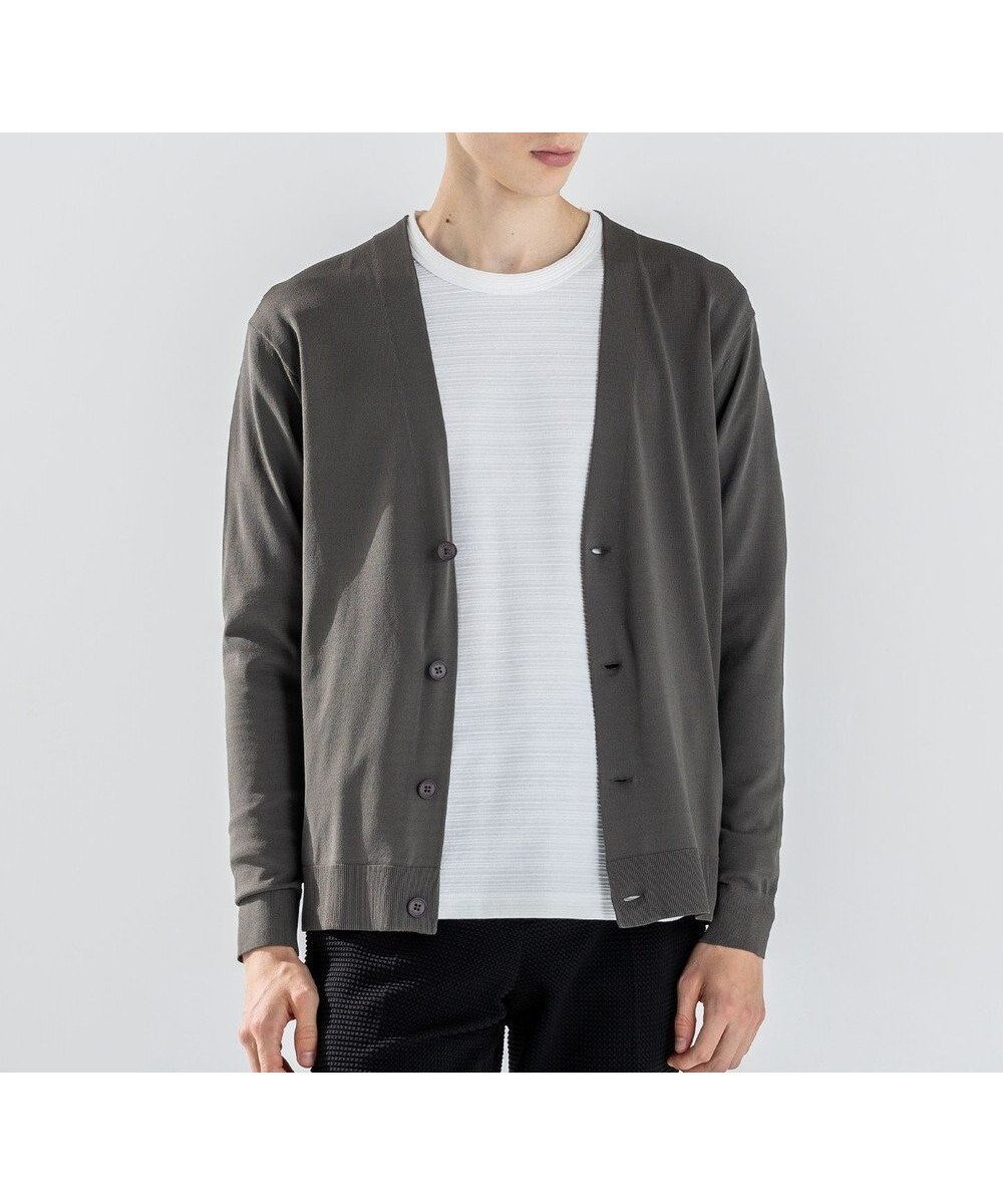 【ジョゼフ オム/JOSEPH HOMME / MEN】の【ストレッチ】リュクスレーヨン カーディガン インテリア・キッズ・メンズ・レディースファッション・服の通販 founy(ファニー) ファッション Fashion メンズファッション Fashion for Men トップス・カットソー Cut & Sew Tops ニット・セーター / 定番トップス Knit Tops & Sweaters カーディガン / 羽織り Cardigans カーディガン Cardigan, Knitwear シンプル Simple, Minimal ジャケット Jacket, Outerwear ストレッチ Stretch, Stretchy Fabric セーター Sweater, Knitwear ベーシック Basic, Essential エレガント 上品 Elegant A/W・秋冬 Autumn/Winter ダークグリーン系|ID: prp329100004670738 ipo3291000000034210248