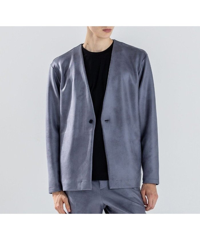 【ジョゼフ オム/JOSEPH HOMME / MEN】の新素材【ストレッチ/光沢感】レザーライクジャージー カーディガン インテリア・キッズ・メンズ・レディースファッション・服の通販 founy(ファニー) https://founy.com/ ファッション Fashion メンズファッション Fashion for Men トップス・カットソー Cut & Sew Tops カーディガン / 羽織り Cardigans 2025年 2025 2025-2026秋冬・A/W Autumn/Winter 2025–26 AW25–26 カーディガン Cardigan, Knitwear シンプル Simple, Minimal ストレッチ Stretch, Stretchy Fabric テクスチャー Texture, Textured Fabric プリント Print, Printed Pattern リラックス Relax, Relaxed Fit A/W・秋冬 Autumn/Winter |ID: prp329100004670739 ipo3291000000034198984