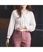 【エニィ スィス/any SiS】の【前後着用可能】シアー2WAYボウタイ プルオーバー アイボリー|ID: prp329100004670763 ipo3291000000034298134