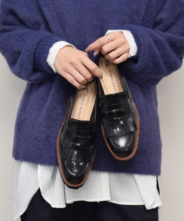 【インター ショシュール/INTER-CHAUSSURES】の【FABIO RUSCONI】タンクソールキルト付きローファー インテリア・キッズ・メンズ・レディースファッション・服の通販 founy(ファニー) https://founy.com/ ファッション Fashion レディースファッション Fashion for Women イタリア Italy シューズ Shoes, Footwear ドレス Dress, One-Piece ビジネス 仕事 通勤 Business / Work / Commuting ベーシック Basic, Essential |ID: prp329100004670768 ipo3291000000033767228