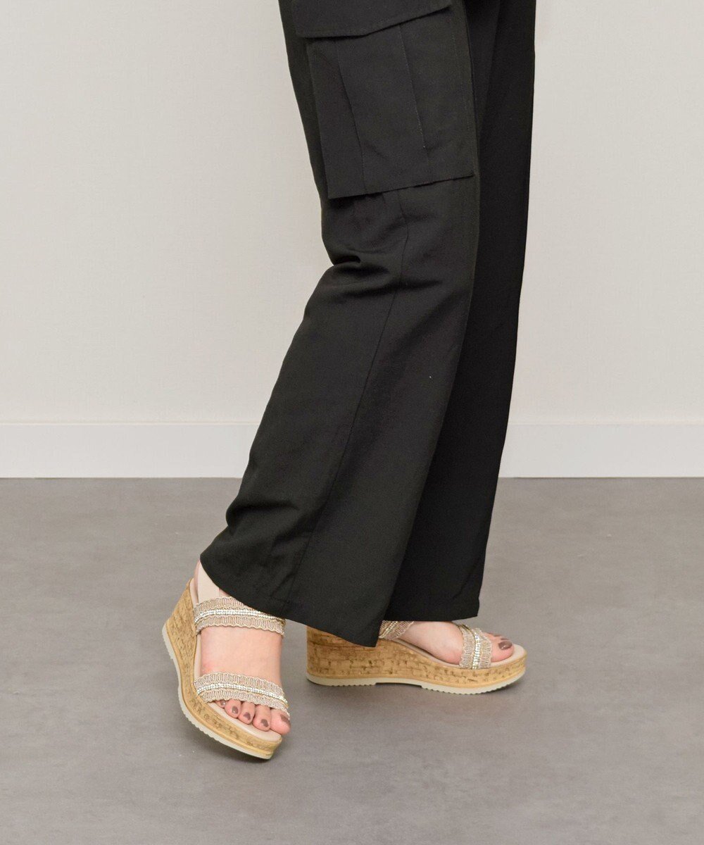 【インター ショシュール/INTER-CHAUSSURES】の【ITALIAN SHOEMAKERS】ラインストーンリボン厚底サンダル 人気、トレンドファッション・服の通販 founy(ファニー) 　ファッション　Fashion　レディースファッション　Fashion for Women　おすすめ　Recommended / Our Picks　イタリア　Italy　インソール　Shoe Insole　クッション　Cushion, Throw Pillow　サンダル　Sandals, Summer Shoes　シューズ　Shoes, Footwear　ストーン　Stone, Gem-Like　リボン　Ribbon, Bow　人気　Popular, Best Seller　厚底　Platform Shoes　夏　Summer　旅行　Travel　S/S・春夏　SS, Spring/Summer, Warm Season　A/W・秋冬　Autumn/Winter　 other-1|ID: prp329100004670769 ipo3291000000033767230