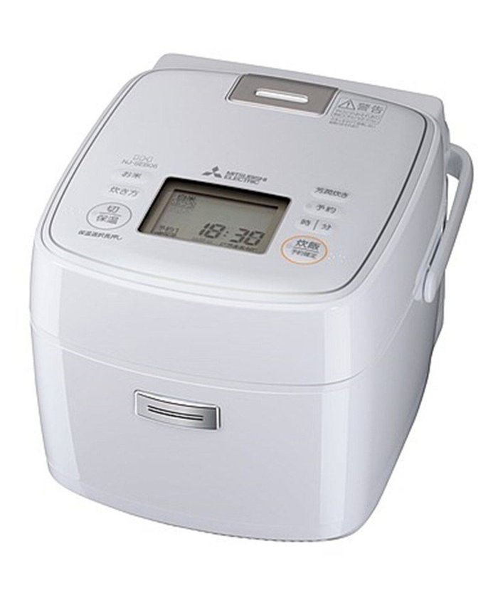 【ヤマト テーブル&キッチン/YAMATO Table & Kitchen】の【三菱】IHジャー炊飯器 小釜 NJ-SEB06-W インテリア・キッズ・メンズ・レディースファッション・服の通販 founy(ファニー) https://founy.com/ ファッション Fashion レディースファッション Fashion for Women |ID: prp329100004670780 ipo3291000000034277363