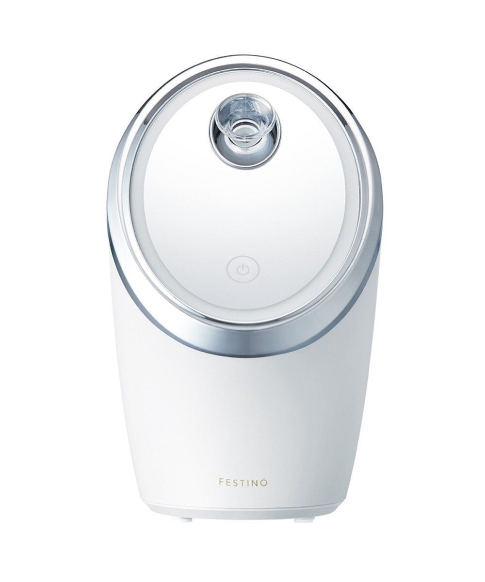 【ヤマト テーブル&キッチン/YAMATO Table & Kitchen】の【フェスティノ】フェイシャルクレンジングナノスチーマー ホワイト SMHB-033-WH 人気、トレンドファッション・服の通販 founy(ファニー) 　ファッション　Fashion　レディースファッション　Fashion for Women　ガラス　Glass, Glassware　抗菌　Antibacterial, Bacteria-Resistant　タンク　Tank Top, Sleeveless Top　チェック　Check, Plaid, Tartan　デコルテ　Décolleté, Neckline　リラックス　Relax, Relaxed Fit　おすすめ　Recommended / Our Picks　 other-1|ID: prp329100004670806 ipo3291000000034209965