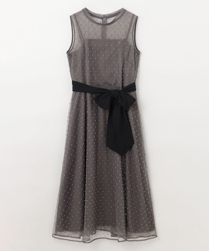 【グレース コンチネンタル/GRACE CONTINENTAL】のビーズembドレス インテリア・キッズ・メンズ・レディースファッション・服の通販 founy(ファニー) https://founy.com/ ファッション Fashion レディースファッション Fashion for Women ワンピース Dresses フォーマル・パーティードレス・結婚式用ドレス Elegant & Casual Dresses おすすめ Recommended / Our Picks エレガント 上品 Elegant シアー Sheer, See-Through シフォン Chiffon, Lightweight Fabric スペシャル Special, Limited Edition チュール Tulip, Tulip Motif デコルテ Décolleté, Neckline ドレス Dress, One-Piece フィット Fit, Slim Fit フレア Flare, Flared リボン Ribbon, Bow |ID: prp329100004670846 ipo3291000000033767445