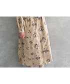 【ムーク/muuc】の〈2WAY〉〈コットン×リネン〉〈高品質なドライタッチ生地〉〈遠州織物の工場で織られた上質なコットン生地〉野小花刺繍 羽織り&ワンピースドレス ベージュ|ID: prp329100004670852 ipo3291000000034276577