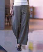 【ジェイ プレス/J.PRESS】の【洗える】リネンライクジャージー ワイド パンツ スレート系|ID: prp329100004670859 ipo3291000000033767511