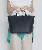 【トプカピ/TOPKAPI】の【Breath TOPKAPI】SCOTCH GRAIN スコッチグレイン プレーン 2トーンテープ ハンドル トートバッグ L 人気、トレンドファッション・服の通販 founy(ファニー) ファッション Fashion レディースファッション Fashion for Women バッグ Bags ショルダー Shoulder, Shoulder Strap シンプル Simple, Minimal 財布 Wallet, Purse 人気 Popular, Best Seller プレーン Plain, Simple モダン Modern, Contemporary モノトーン Monotone, Black and White thumbnail ブラック|ID: prp329100004670862 ipo3291000000033767519