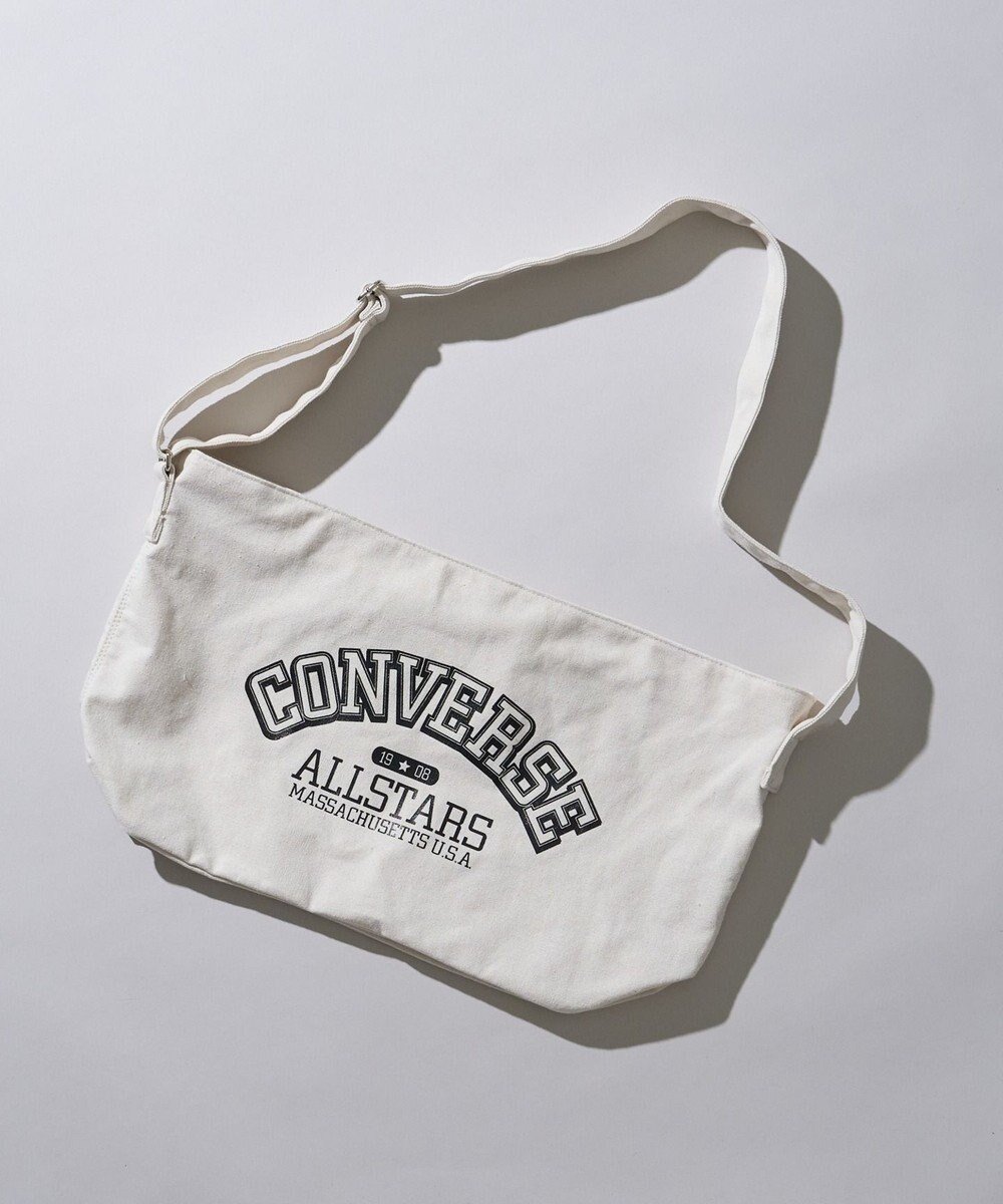 【ウィゴー/WEGO】の別注CONVERSEキャンバスショルダー インテリア・キッズ・メンズ・レディースファッション・服の通販 founy(ファニー) 　ファッション　Fashion　レディースファッション　Fashion for Women　アウトドア　Outdoor Clothing　キャンバス　Canvas, Canvas Fabric　シューズ　Shoes, Footwear　ショルダー　Shoulder, Shoulder Strap　ジップ　Zip, Zipper　スポーツ　Sports, Activewear　スマホ　Smartphone, Mobile Device　人気　Popular, Best Seller　バスケット　Basket, Basket Bag　ポケット　Pocket, Pocket Detail　別注　Limited Edition, Custom Order　ラップ　Wrap, Wrap Design　ワイド　Wide, Wide Fit　旅行　Travel　柄2|ID: prp329100004670880 ipo3291000000034724733